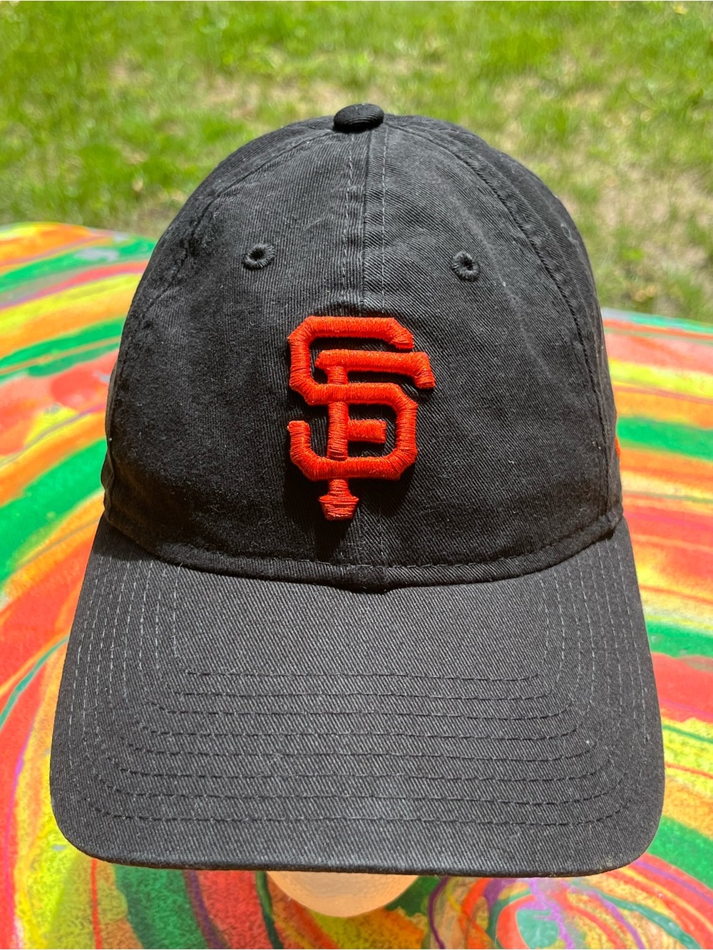 New era San Francisco Giants Black Baseball Cap MLB baseball SF Logo